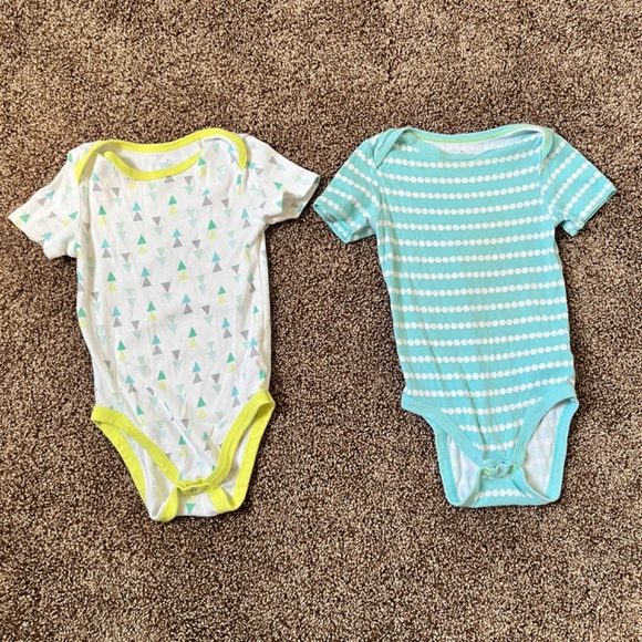 11-Piece 18-Month Bundle, Includes Onesies, PJs, Button-Down, Zip-Up Jacket - Picture 2 of 13